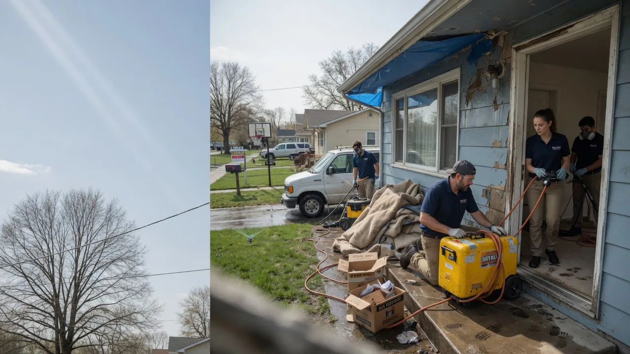 Basement Flood Cleanup in Killingly, CT near me